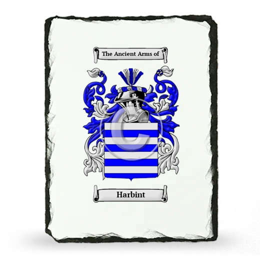 Harbint Coat of Arms Slate