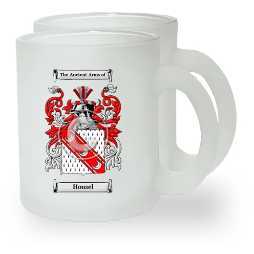 Housel Pair of Frosted Glass Mugs