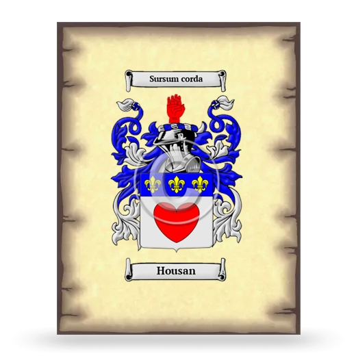 Housan Coat of Arms Print