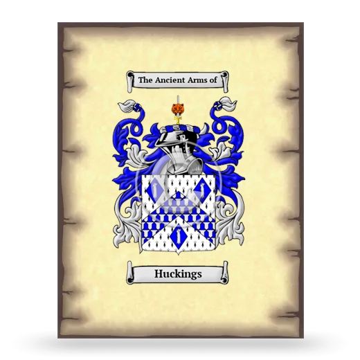 Huckings Coat of Arms Print