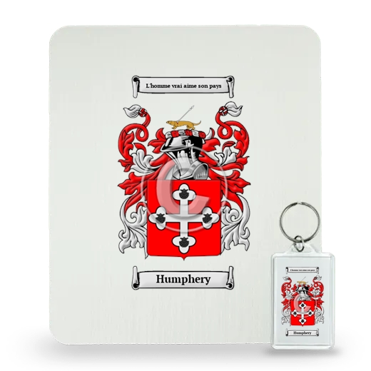 Humphery Mouse Pad and Keychain Combo Package