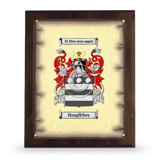 Hungfithey Coat of Arms Plaque
