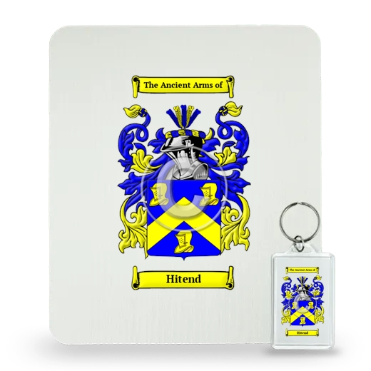 Hitend Mouse Pad and Keychain Combo Package