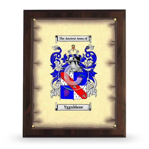 Ygguldane Coat of Arms Plaque