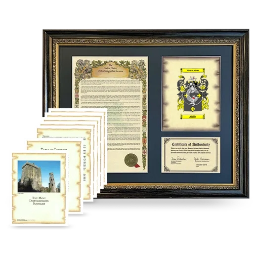 Aliffe Framed History and Complete History - Heirloom