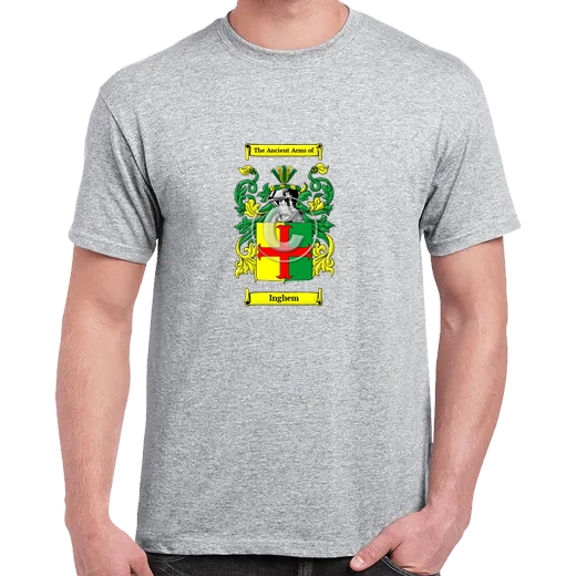 Inghem Grey Coat of Arms T-Shirt