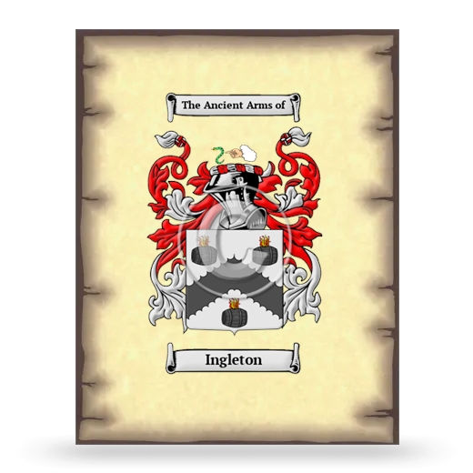 Ingleton Coat of Arms Print