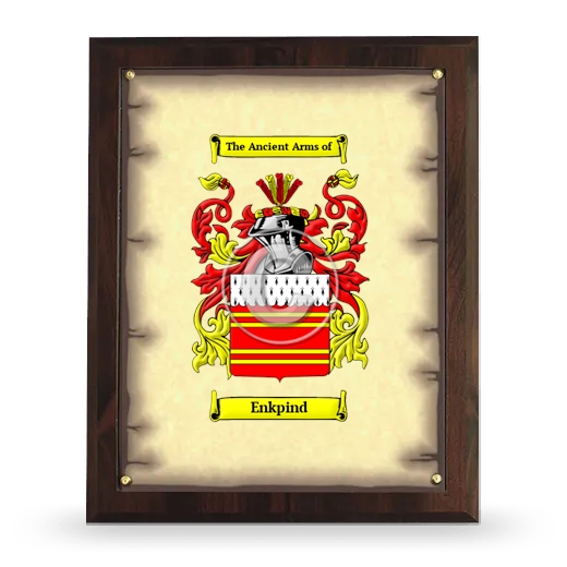 Enkpind Coat of Arms Plaque