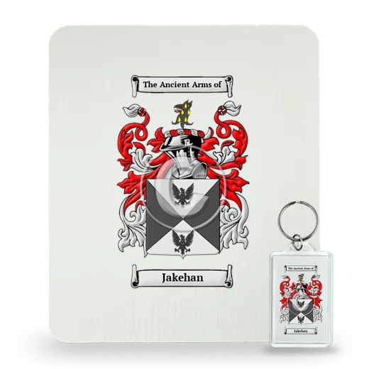 Jakehan Mouse Pad and Keychain Combo Package