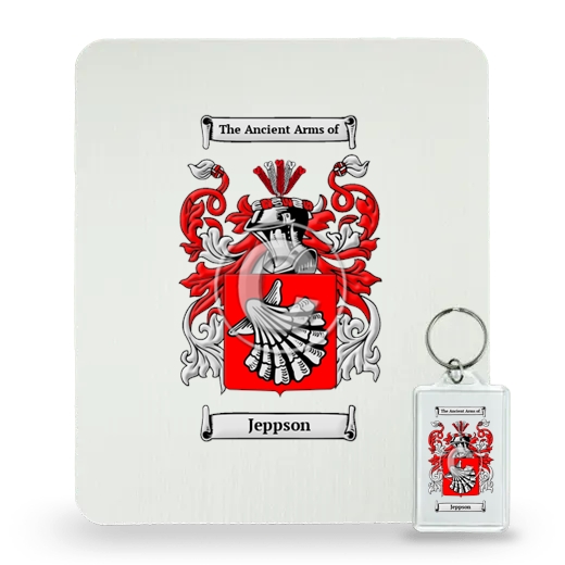 Jeppson Mouse Pad and Keychain Combo Package