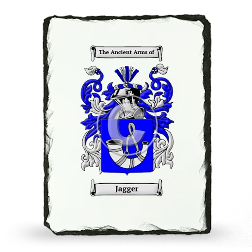 Jagger Coat of Arms Slate