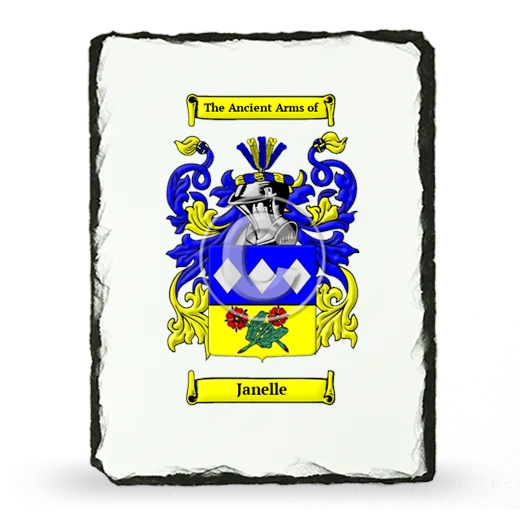 Janelle Coat of Arms Slate