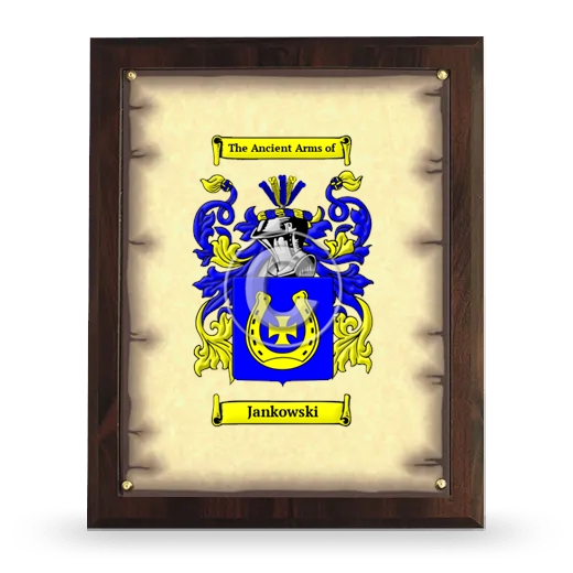 Jankowski Coat of Arms Plaque