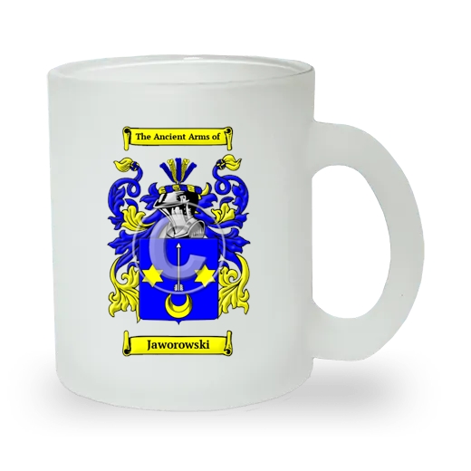 Jaworowski Frosted Glass Mug