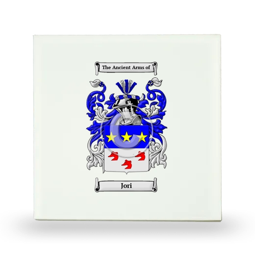 Jori Small Ceramic Tile with Coat of Arms