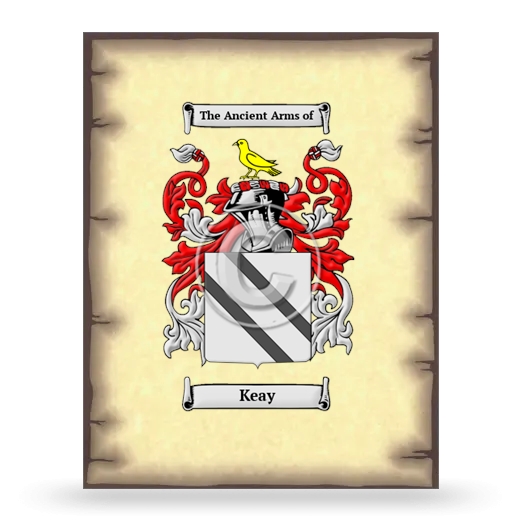 Keay Coat of Arms Print