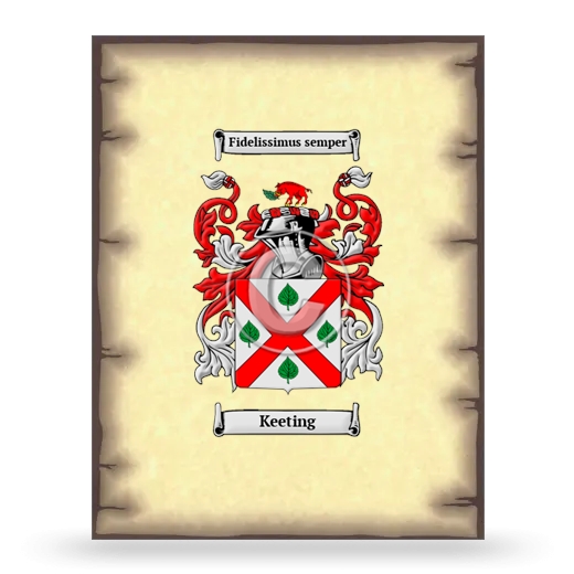 Keeting Coat of Arms Print