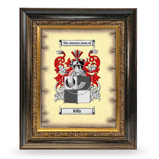 Killy Coat of Arms Framed - Heirloom