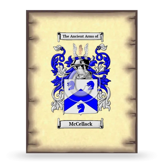 McCellack Coat of Arms Print