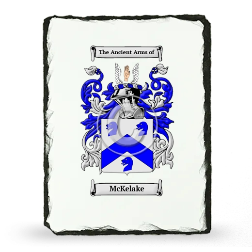 McKelake Coat of Arms Slate