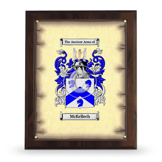 McKellech Coat of Arms Plaque