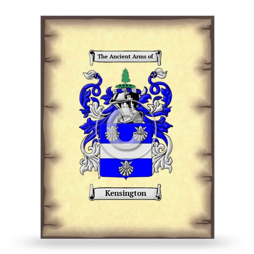 Kensington Coat of Arms Print