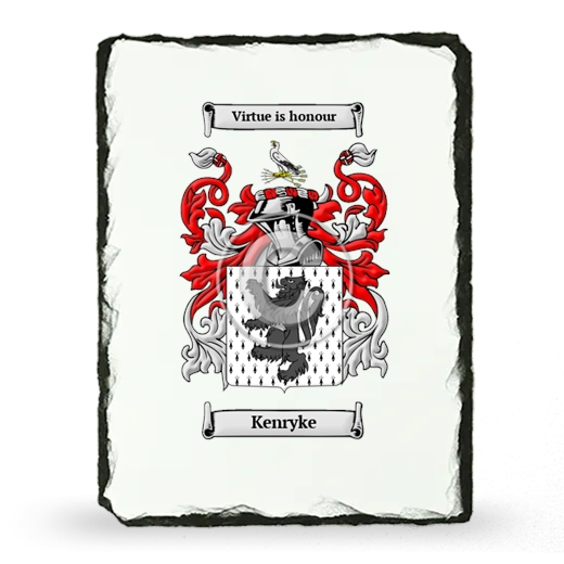 Kenryke Coat of Arms Slate