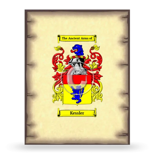 Kessler Coat of Arms Print