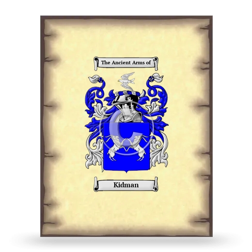 Kidman Coat of Arms Print