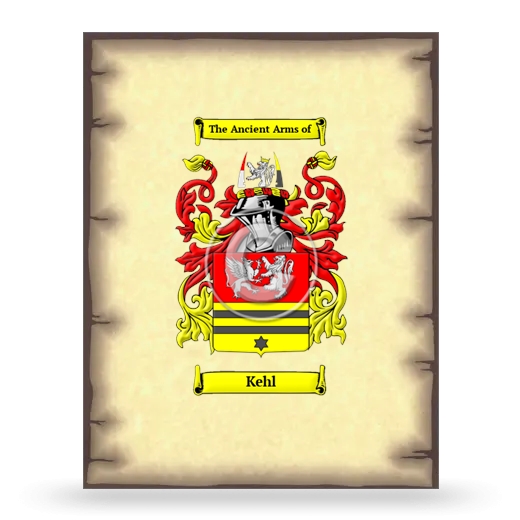 Kehl Coat of Arms Print