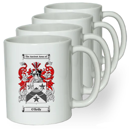 O'Keily Coffee mugs (set of four)