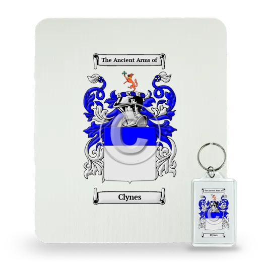 Clynes Mouse Pad and Keychain Combo Package