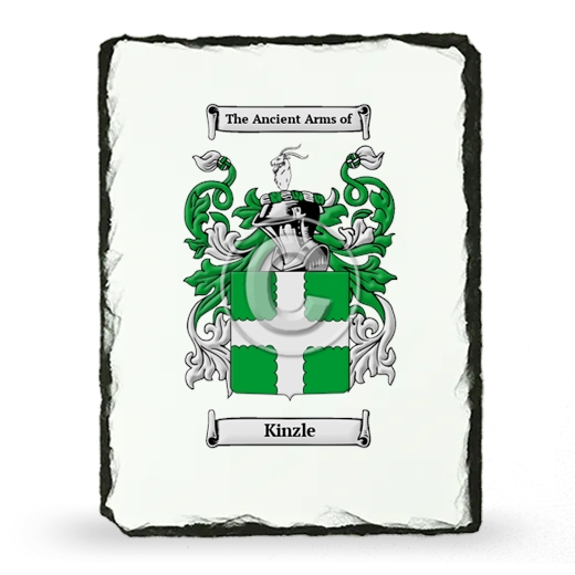 Kinzle Coat of Arms Slate