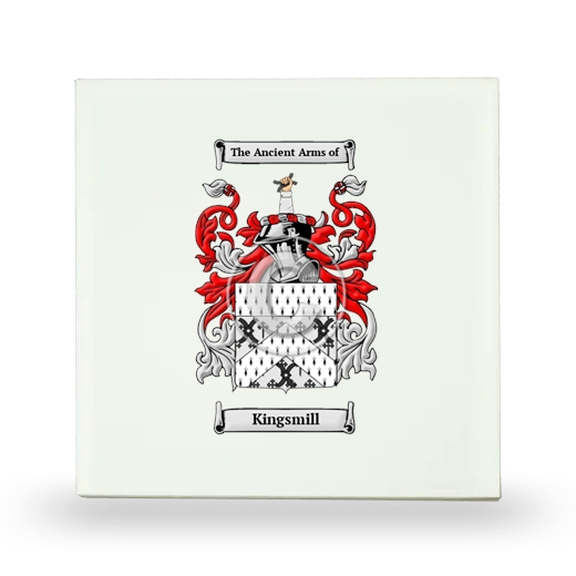 Kingsmill Small Ceramic Tile with Coat of Arms