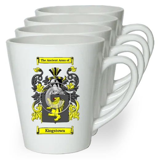 Kingstown Set of 4 Latte Mugs
