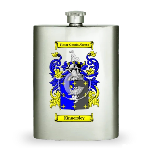 Kinnersley Stainless Steel Hip Flask