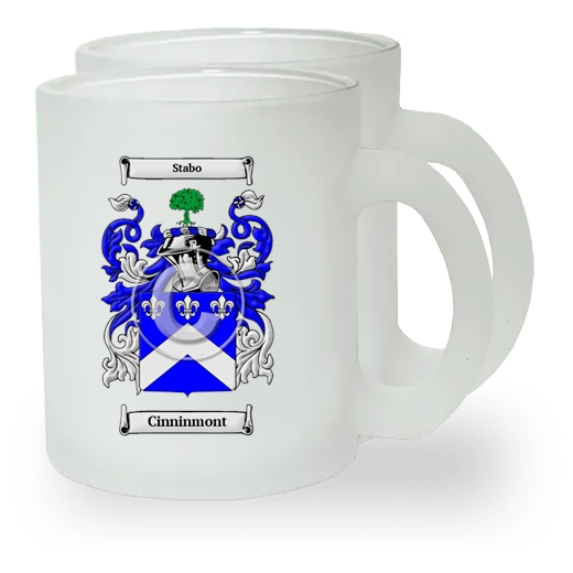 Cinninmont Pair of Frosted Glass Mugs