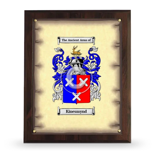 Kinesmynd Coat of Arms Plaque