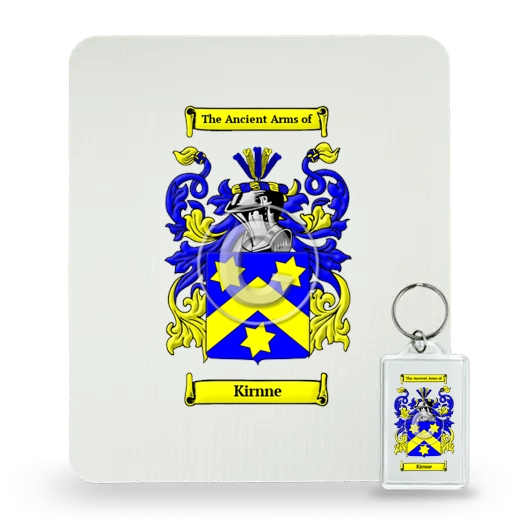 Kirnne Mouse Pad and Keychain Combo Package