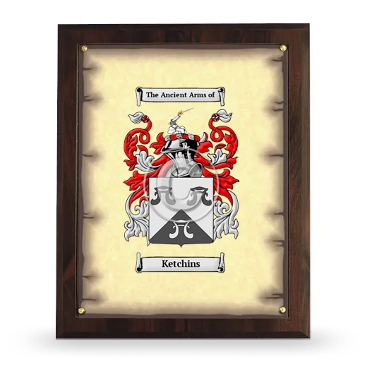 Ketchins Coat of Arms Plaque