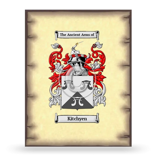 Kitchyen Coat of Arms Print