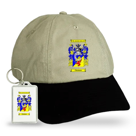 Clauman Ball cap and Keychain Special