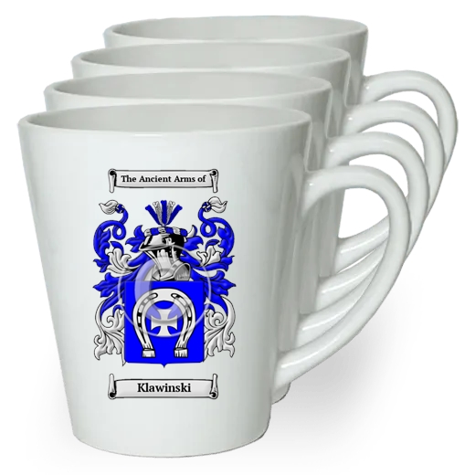 Klawinski Set of 4 Latte Mugs