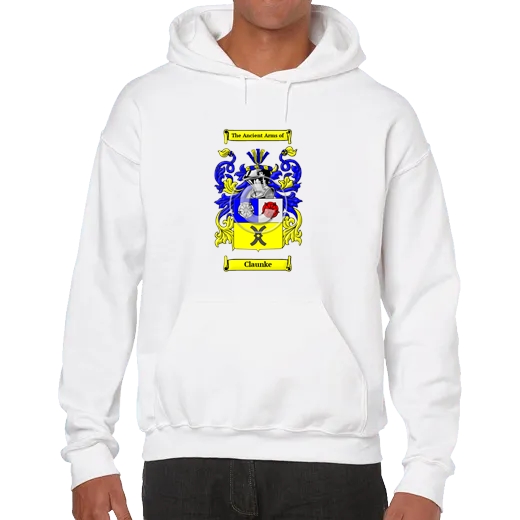 Claunke Unisex Coat of Arms Hooded Sweatshirt