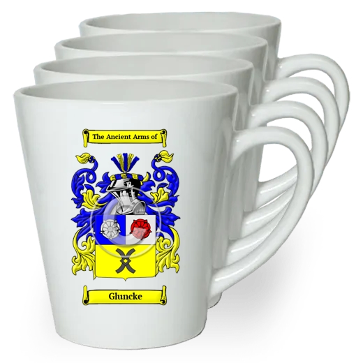 Gluncke Set of 4 Latte Mugs