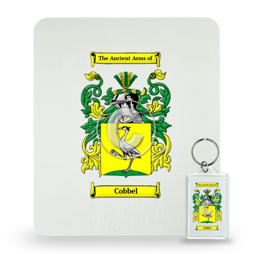 Cobbel Mouse Pad and Keychain Combo Package