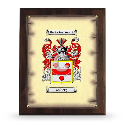 Colberg Coat of Arms Plaque