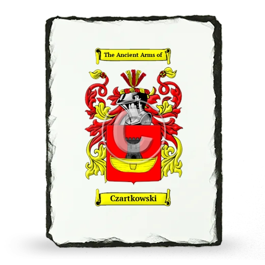 Czartkowski Coat of Arms Slate