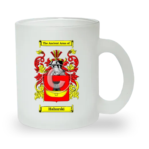 Hahurski Frosted Glass Mug