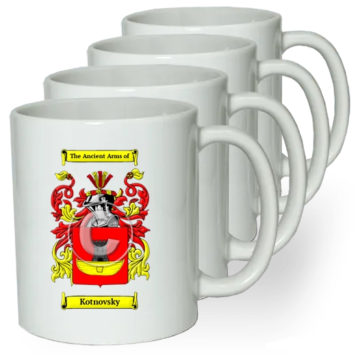 Kotnovsky Coffee mugs (set of four)